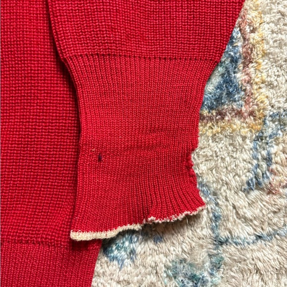 Vintage 70s Ernie Richardson Curler Cardigan Sweater Large - Picture 4 of 6